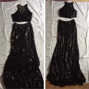 Black Sherri Hill Prom Dress